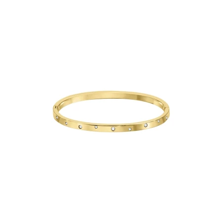 Pulsera Lotus Style Acero Baño Oro y Circonitas Mujer LS2650-2/2