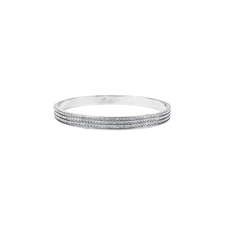 Pulsera Lotus Style Acero y Circonitas Mujer LS2683-2/1