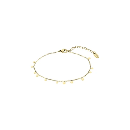 Pulsera Lotus Style Chapitas Acero Baño Oro Mujer LS2684-2/2