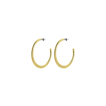 Pendientes Aros Lotus Style Acero Baño Oro Mujer LS2746-4/3