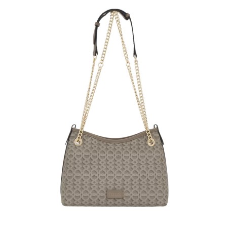 Bolso Bandolera TOUS Infinity Topo Oscuro Mediano 2002469943