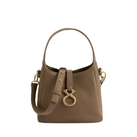 Bolso Saca TOUS Infinity Topo Oscuro Pequeño 2002470543 