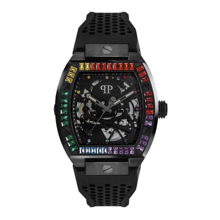 Reloj Philipp Plein The Skeleton Negro Automático Hombre PWBAA0621