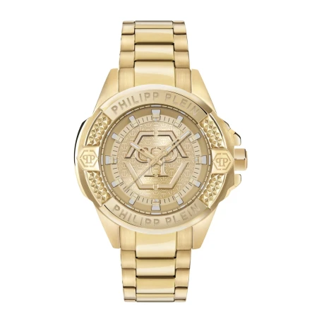 Reloj Philipp Plein Majesty Dorado Analógico Hombre PWBHA0726