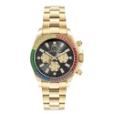 Reloj Philipp Plein Nobile Dorado y Negro Cronógrafo Hombre PWGHA0626