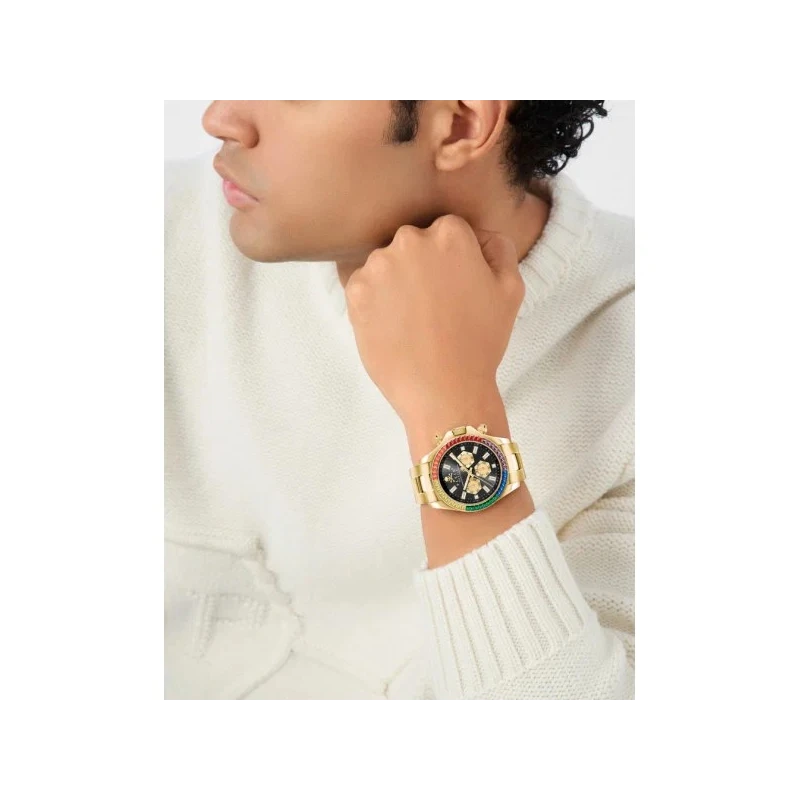Reloj Philipp Plein Nobile Dorado y Negro Cronógrafo Hombre PWGHA0626