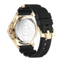 Reloj Philipp Plein The Skull Dorado y Negro Analógico Hombre PWAAA0221