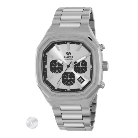 Reloj Marea Plateado Cronógrafo Hombre B36230/1