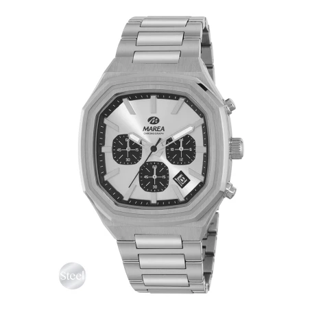 Reloj Marea Plateado Cronógrafo Hombre B36230/1