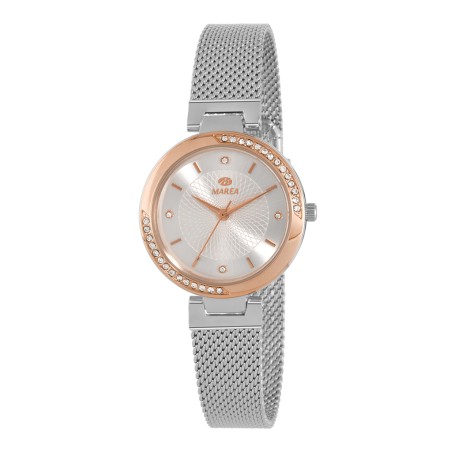 Reloj Marea Plateado y Rosado Analógico Mujer B41458/3