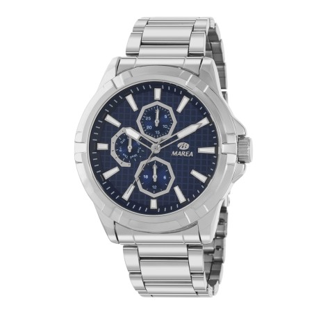 Reloj Marea Plateado y Azul Multifunción Hombre B41462/2