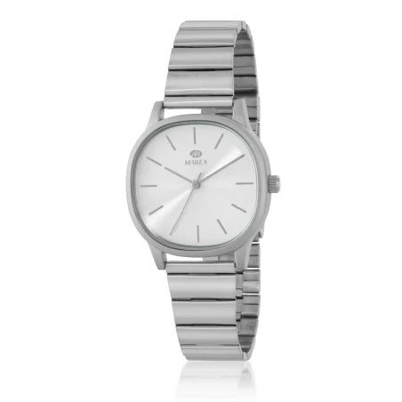 Reloj Marea Plateado Analógico Mujer B41411/1