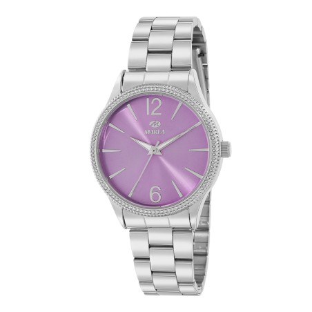 Reloj Marea Plateado y Rosa Analógico Mujer B41413/4