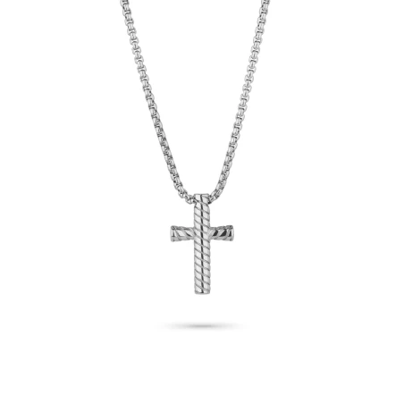 Collar Radiant Iconclast Cruz Acero Hombre RH000320