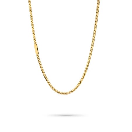 Collar Radiant S-Tyle Acero Dorado Hombre RH000387
