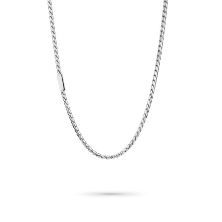 Collar Radiant S-Tyle Acero Plateado Hombre RH000388