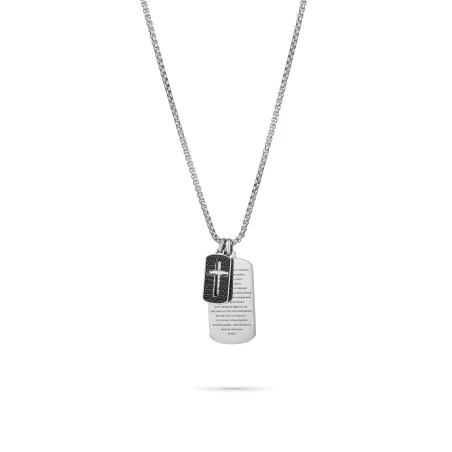 Collar Radiant Bohem Chapas Acero Hombre RH000389
