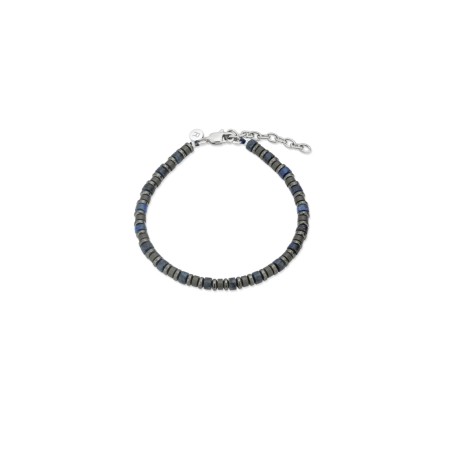 Pulsera Radiant Boheme Acero y Piedras Azules Hombre RH000365