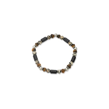Pulsera Radiant Boheme Acero y Piedras Multicolor Hombre RH000370