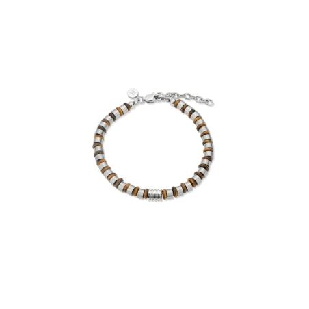 Pulsera Radiant Boheme Acero y Cuentas Hombre RH000371