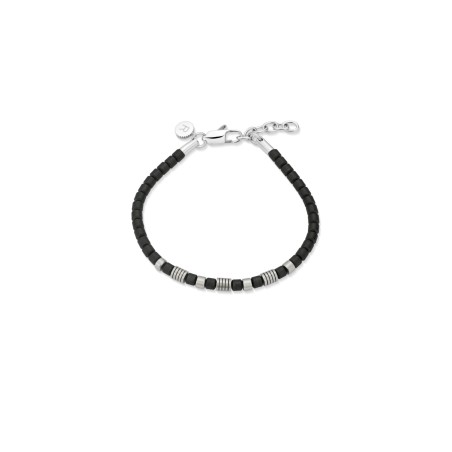 Pulsera Radiant Boheme Acero y Cuentas Hombre RH000374