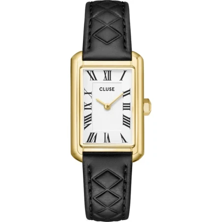 Reloj Cluse Belisenna Negro y Dorado Analógico Mujer CW15005