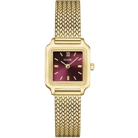 Reloj Cluse Gracieuse Mini Dorado y Cereza Analógico Mujer CW15510