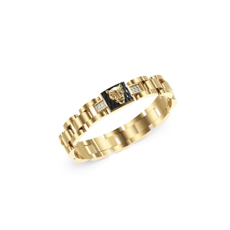 Pulsera Guess Panther Acero Dorado Hombre JUMB06087JWYGT-U