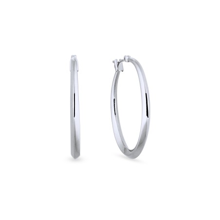 Pendientes Vidal&Vidal Aros Alo Baño Plata Q4096