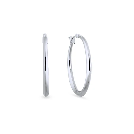 Pendientes Vidal&Vidal Aros Alo Baño Plata Q4096