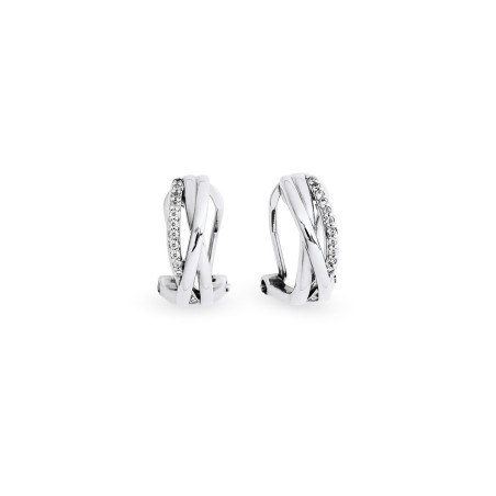 Pendientes Vidal&Vidal Sara Baño Plata y Circonitas Q4187
