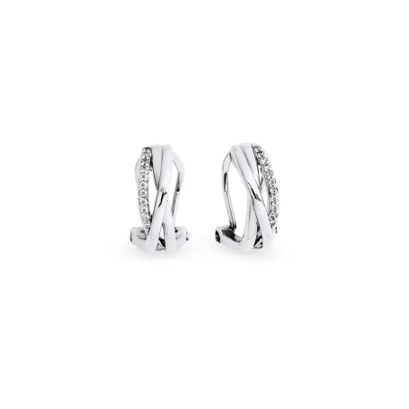 Pendientes Vidal&Vidal Sara Baño Plata y Circonitas Q4187