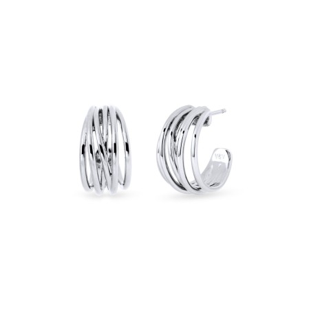 Pendientes Vidal&Vidal Siara Baño Plata Q4091