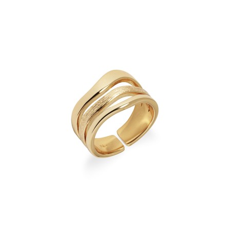 Anillo Vidal&Vidal Tiras Mar Baño Oro X478731214A