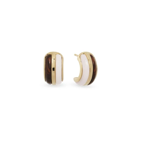 Pendientes Vidal&Vidal Mini Semiluna Camel X48634