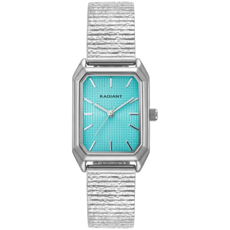 Reloj Radiant Demi Plateado y Turquesa Analógico Mujer RA700202