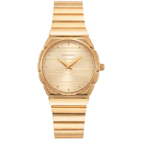 Reloj Radiant Muse Dorado Analógico Mujer RA707202
