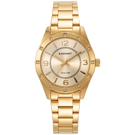 Reloj Radiant Couture Dorado Analógico Mujer RA708204