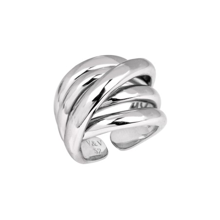 Anillo Vidal&Vidal Madeline Tiras Baño Plata X256371618C