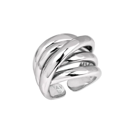 Anillo Vidal&Vidal Madeline Tiras Baño Plata X256371618C