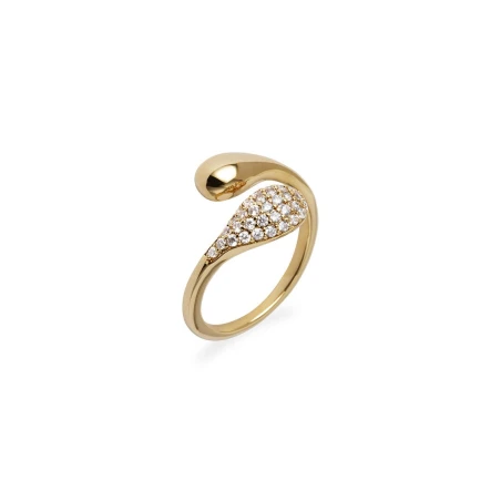 Anillo Vidal&Vidal Cascade Baño Oro y Circonitas Blancas X477991214B