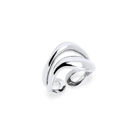 Anillo Vidal&Vidal Spiral Waves Baño Plata X280911214B