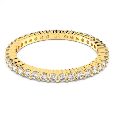 Anillo Swarovski Matrix Vittore Baño Oro y Cristales Blancos 5656293