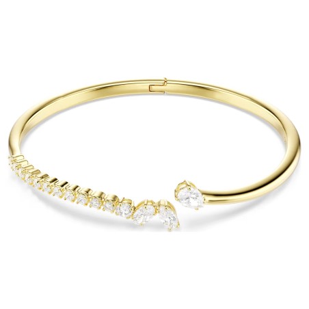 Brazalete Swarovski Mesmera Baño Oro y Cristales Blancos 5750440