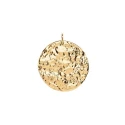 Colgante Agatha Paris Medalla Martillada Baño Oro 028880135-157-TU