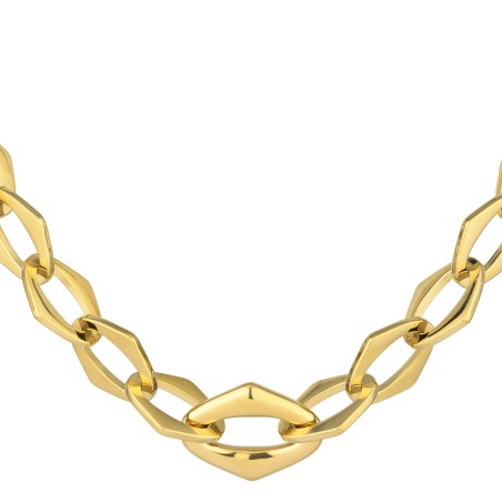 Collar Radiant Vendeta Acero Dorado Mujer RY000529