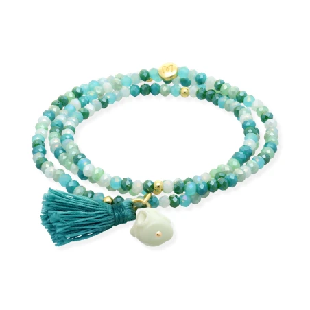 Pulsera Marina García Zen Menta y Conejo 90977U36