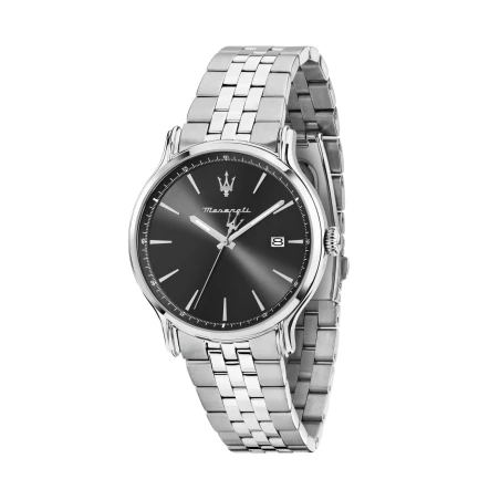 Reloj Maserati Epoca Slim Plateado y Negro Analógico Hombre R8853118030