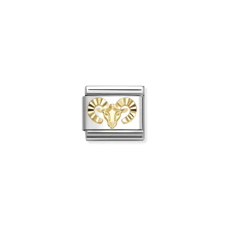 Composable Classic ZODIACO acero y oro 18k Diamantado ARIES