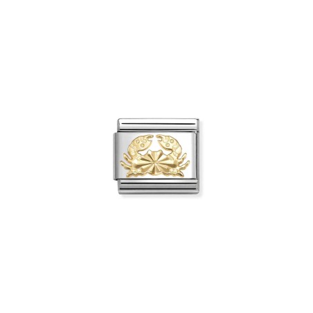 Composable Classic ZODIACO acero y oro 18k Diamantado cancer